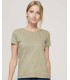 Camiseta de algodón biológico de mujer Pioneer 03579. Sols1