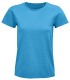 Camiseta de algodón biológico de mujer Pioneer 03579. Sols3