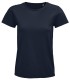 Camiseta de algodón biológico de mujer Pioneer 03579. Sols10