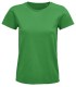 Camiseta de algodón biológico de mujer Pioneer 03579. Sols21