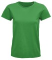 Camiseta de algodón biológico de mujer Pioneer 03579. Sols21