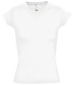Camiseta de algodón de mujer MOON 11388. Sols4
