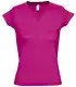 Camiseta de algodón de mujer MOON 11388. Sols8