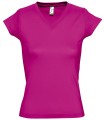 Camiseta de algodón de mujer MOON 11388. Sols8