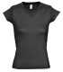 Camiseta de algodón de mujer MOON 11388. Sols10