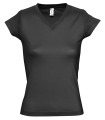 Camiseta de algodón de mujer MOON 11388. Sols10