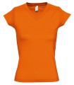 Camiseta de algodón de mujer MOON 11388. Sols12