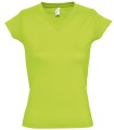 Camiseta de algodón de mujer MOON 11388. Sols16