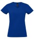 Camiseta con cuello en pico de mujer 190 gr IMPERIAL V 02941. Sols2