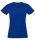 Camiseta con cuello en pico de mujer 190 gr IMPERIAL V 02941. Sols2