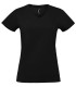 Camiseta con cuello en pico de mujer 190 gr IMPERIAL V 02941. Sols5