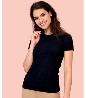 Camiseta elástica de algodón para mujer MILLENIUM 02946. Sols