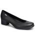 Zapato SALÓN femenino de piel napa flor. Dian