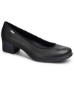 Zapato SALÓN femenino de piel napa flor. Dian