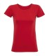 Camiseta ajustada de algodón para mujer Martin 02856. Sols12