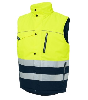 Chaleco alta visibilidad de trabajo 4834 certificada. Monza 4