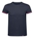 Camiseta con puños en contraste de algodón para hombre 03108 RAINBOW. Sols1