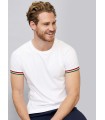 Camiseta con puños en contraste de algodón para hombre 03108 RAINBOW. Sols