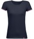 Camiseta con puños en contraste de algodón para mujer 03109 RAINBOW. Sols2