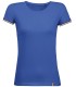 Camiseta con puños en contraste de algodón para mujer 03109 RAINBOW. Sols4