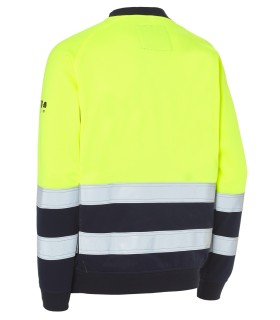 Sudadera AV ignífuga inherente multinorma 4911 industria. Monza 2