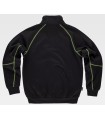 Sudadera bicolor con cierre de media cremallera C9800. Workteam2