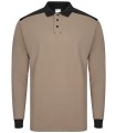 Polo Stretch bicolor de manga larga 105529S. Velilla3
