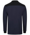 Polo Stretch bicolor de manga larga 105529S. Velilla6