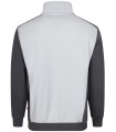 Sudadera bicolor de media cremallera y cuello alto 105703. Velilla8