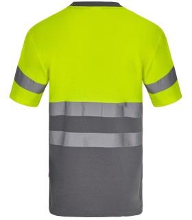 Camiseta de alta visibilidad de tacto algodón 305613. Velilla4