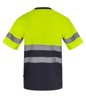 Camiseta de alta visibilidad de tacto algodón 305613. Velilla2
