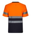 Camiseta de alta visibilidad de tacto algodón 305613. Velilla8