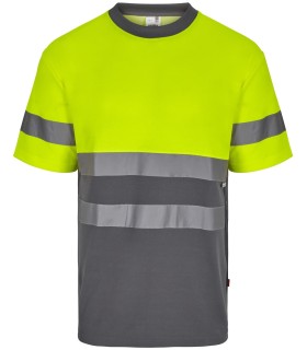 Camiseta de alta visibilidad de tacto algodón 305613. Velilla3