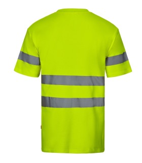 Camiseta de alta visibilidad de tacto algodón 305612. Velilla4