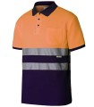Polo de alta visibilidad de tacto algodón 305513. Velilla3