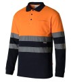 Polo de alta visibilidad de tacto algodón 305515. Velilla1