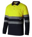 Polo de alta visibilidad de tacto algodón 305515. Velilla2