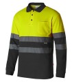 Polo de alta visibilidad de tacto algodón 305515. Velilla3
