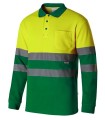 Polo de alta visibilidad de tacto algodón 305515. Velilla4