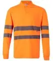 Polo de alta visibilidad de tacto algodón 305514. Velilla3