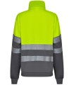 Sudadera bicolor de alta visibilidad 305703. Velilla10