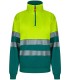 Sudadera bicolor de alta visibilidad 305703. Velilla11