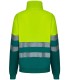 Sudadera bicolor de alta visibilidad 305703. Velilla12
