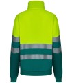 Sudadera bicolor de alta visibilidad 305703. Velilla12