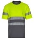 Camiseta bicolor de alta visibilidad de algodón 305509. Velilla9