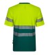Camiseta bicolor de alta visibilidad de algodón 305509. Velilla12