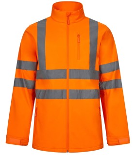Chaqueta alta visibilidad Softshell 306005. Velilla3