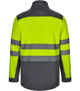 Chaqueta alta visibilidad Softshell bicolor 306006. Velilla2