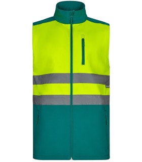 Chaleco alta visibilidad Softshell bicolor 305906. Velilla3