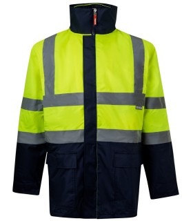 Parka alta visibilidad 4 en 1 bicolor 306003. Velilla1